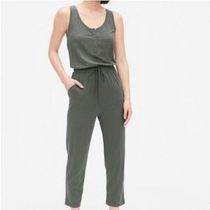 GAP Olive Green Jumpsuit